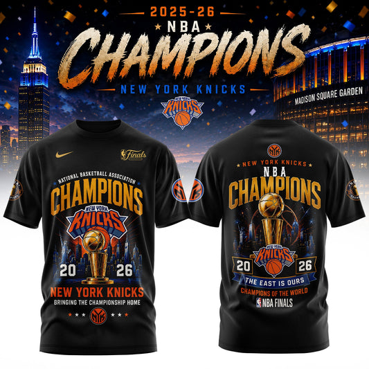 NYK x NBA Finals Champions Luxury V9 Shirt 150626
