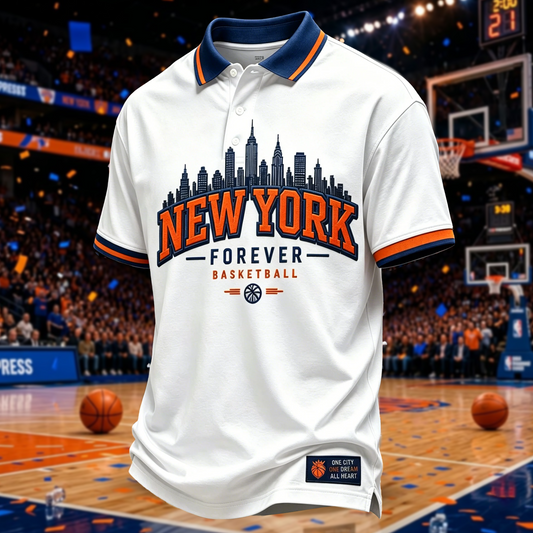 NYK x NBA Premium Polo Shirt 0105 V1 DatND DVT