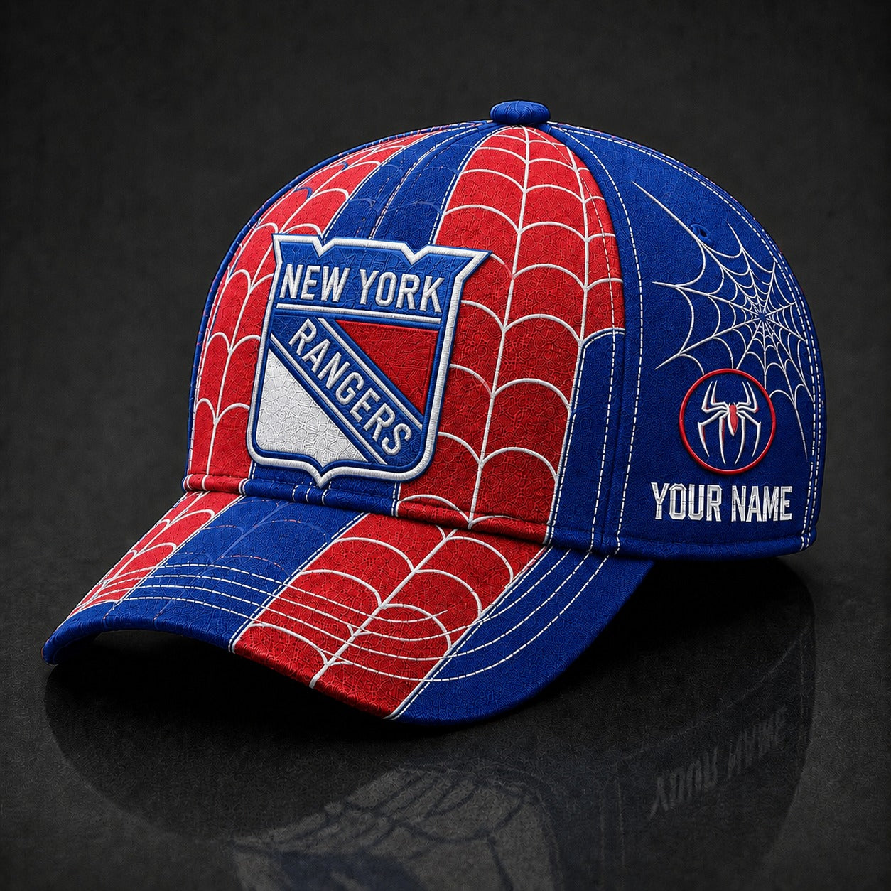 NYR NHL x Spider Man Premium V2 Classic Cap Limited Edition Gift for Football Fans