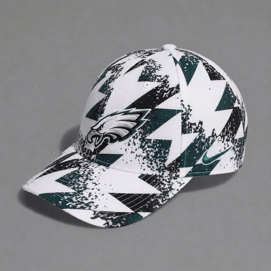 PE x NFL Premium Sports Fan Geometric Pattern Baseball Cap