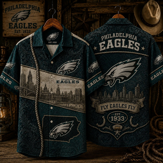 PHI x NFL Hawaiian Shirt 1906