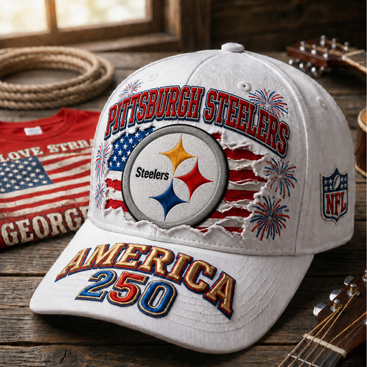 PIT x NFL Premium Cap 250 Years Anniversary Of Freedom 0107