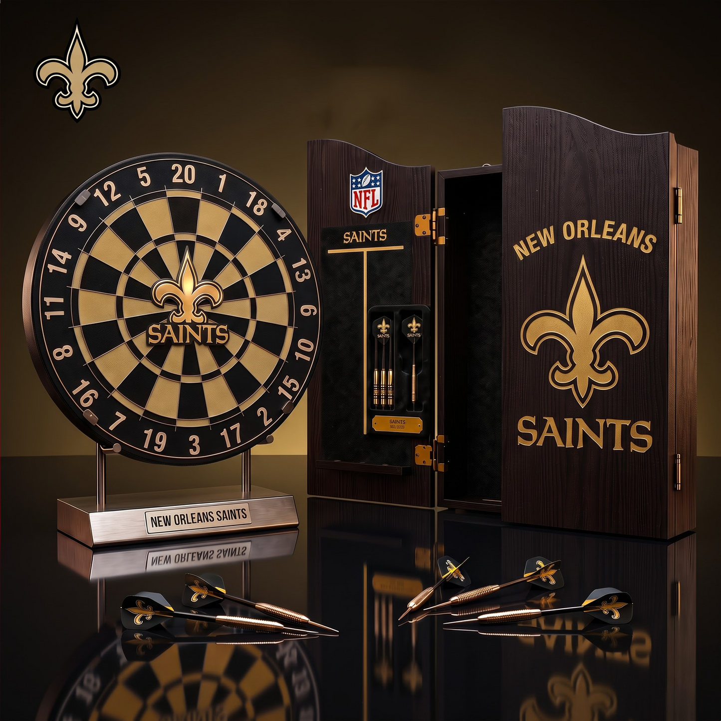 PREMIUM NFL X NOS EXCLUSIVE   Dartboard GAME Set LIMITED EDITION