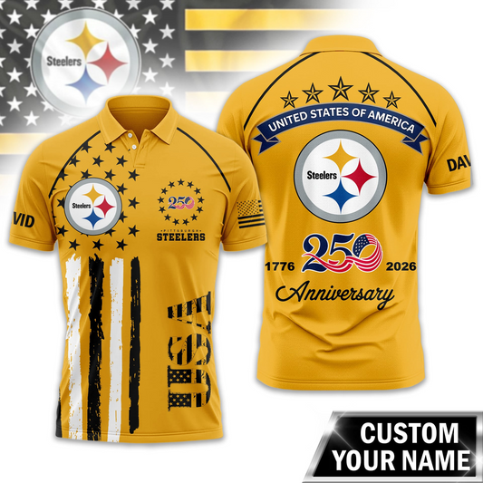 PS Premium NFL American Semiquincentennial Polo Shirt 010726