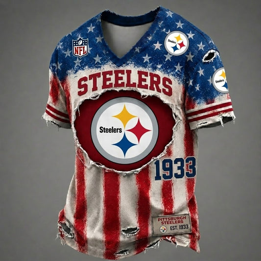 PS x NFL American Flag Luxury Classic T-shirt 252606