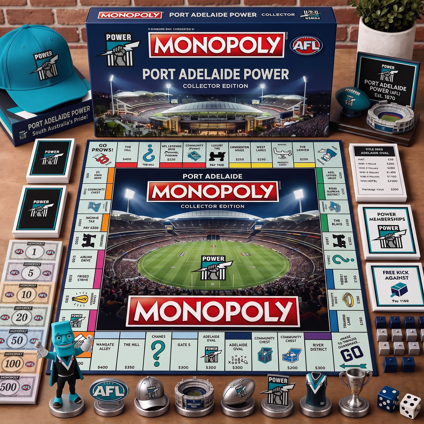 Premium AFL PAP Monopoly Collector’s Edition Board Game