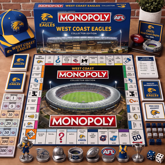 Premium AFL WCE Monopoly Collector’s Edition Board Game