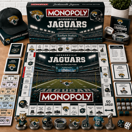 Premium NFL JAC Monopoly Collector’s Edition Board Game