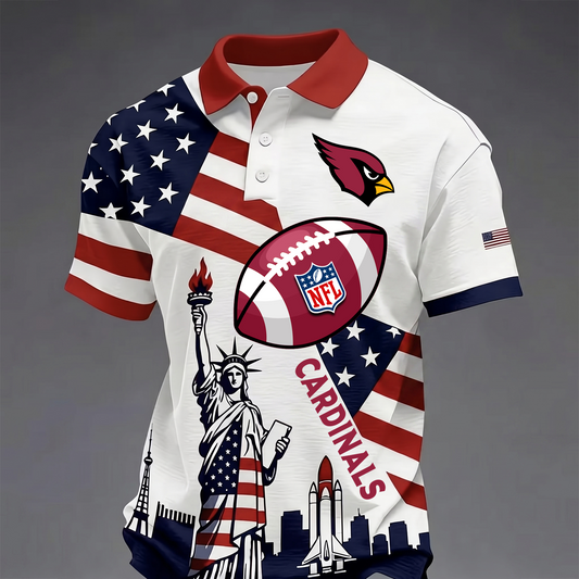 Premium NFL x ARI USA 250 Year Anniversary Polo Shirt 200626