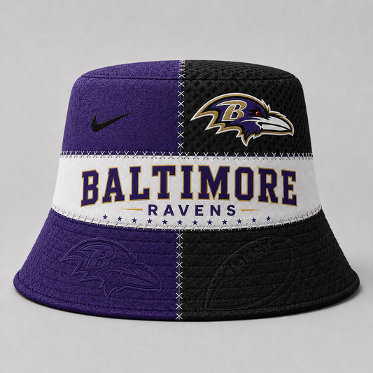Premium NFL x BAL Team Inspired Bucket Hat DATND TANTD 290626