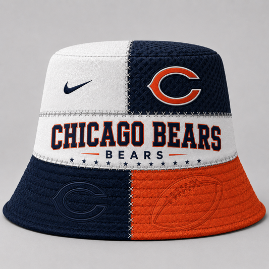 Premium NFL x CHI Team Inspired Bucket Hat DATND TANTD 290626
