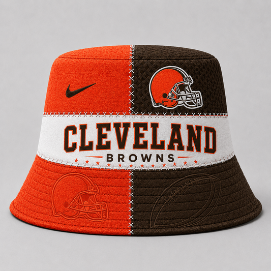 Premium NFL x CLE Team Inspired Bucket Hat DATND TANTD 290626