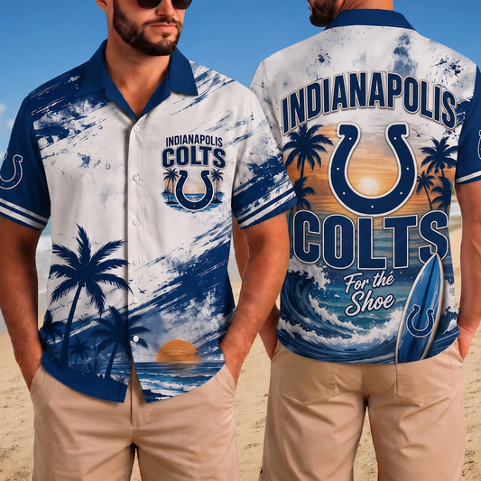 Premium NFL x IND Hawaiian Shirt 020726