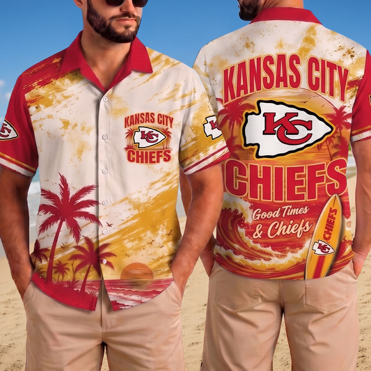 Premium NFL x KCC Hawaiian Shirt 020726