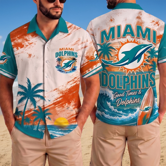 Premium NFL x MIA Hawaiian Shirt 020726