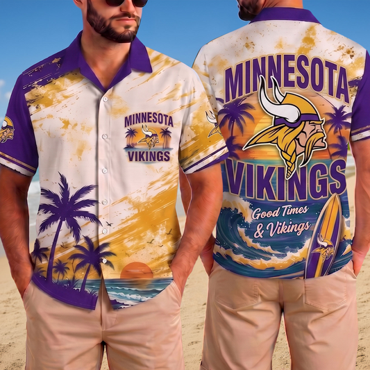Premium NFL x MIN Hawaiian Shirt 020726