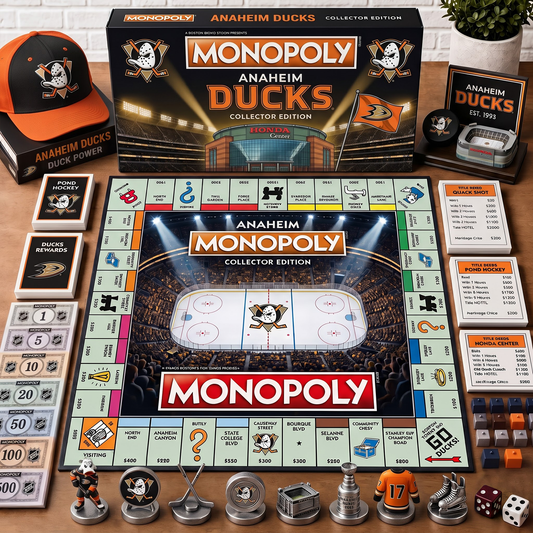 Premium NHL AD Monopoly Collector Edition Board Game