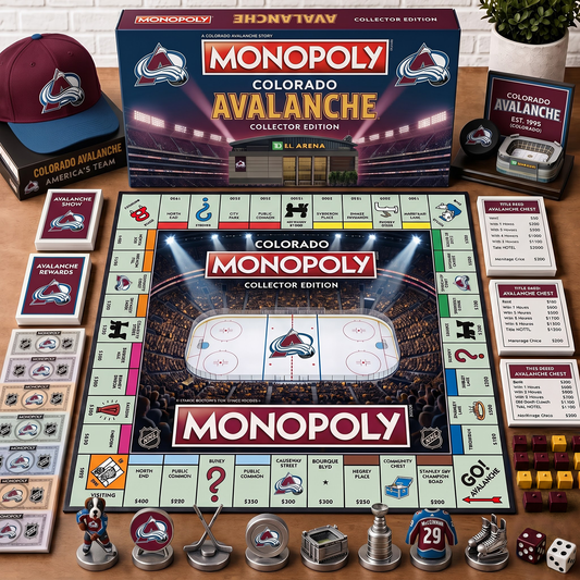 Premium NHL CA Monopoly Collector Edition Board Game
