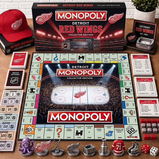 Premium NHL DRW Monopoly Collector Edition Board Game