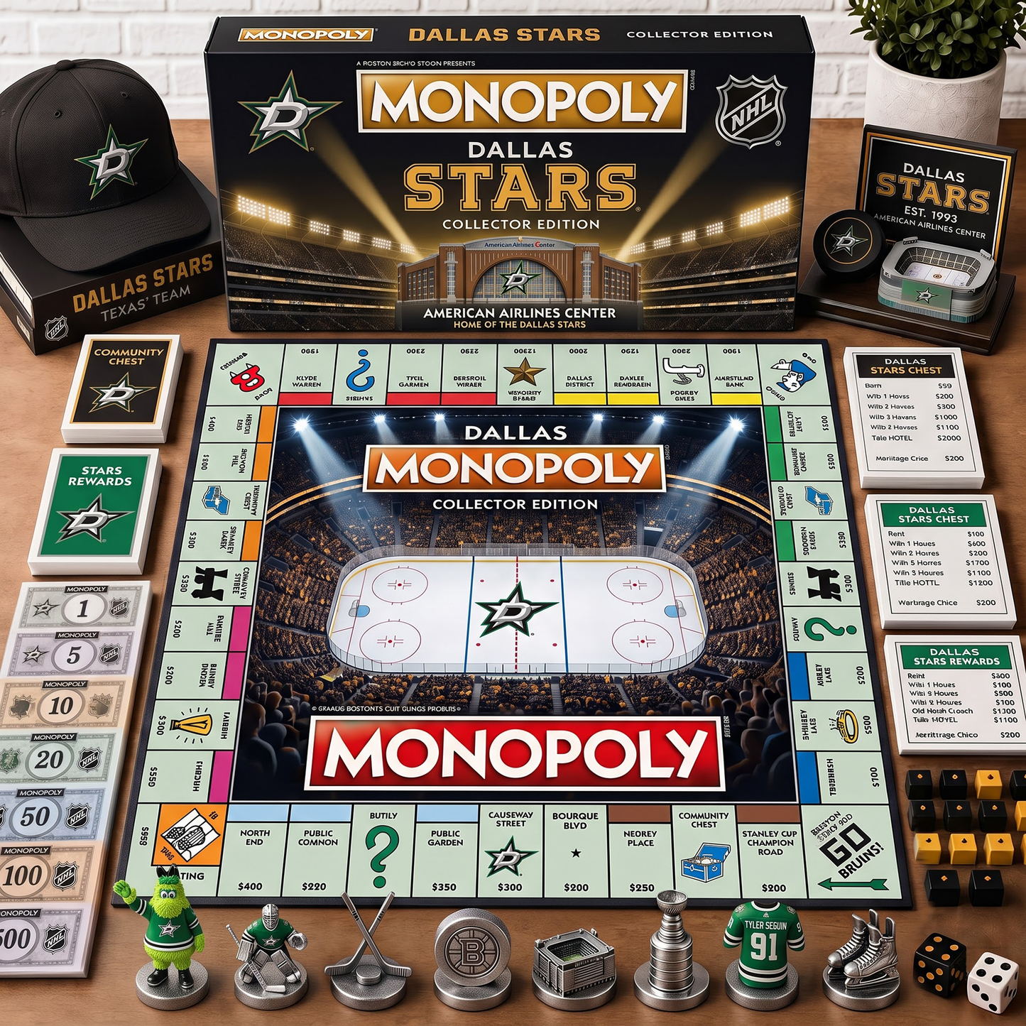 Premium NHL DS Monopoly Collector Edition Board Game