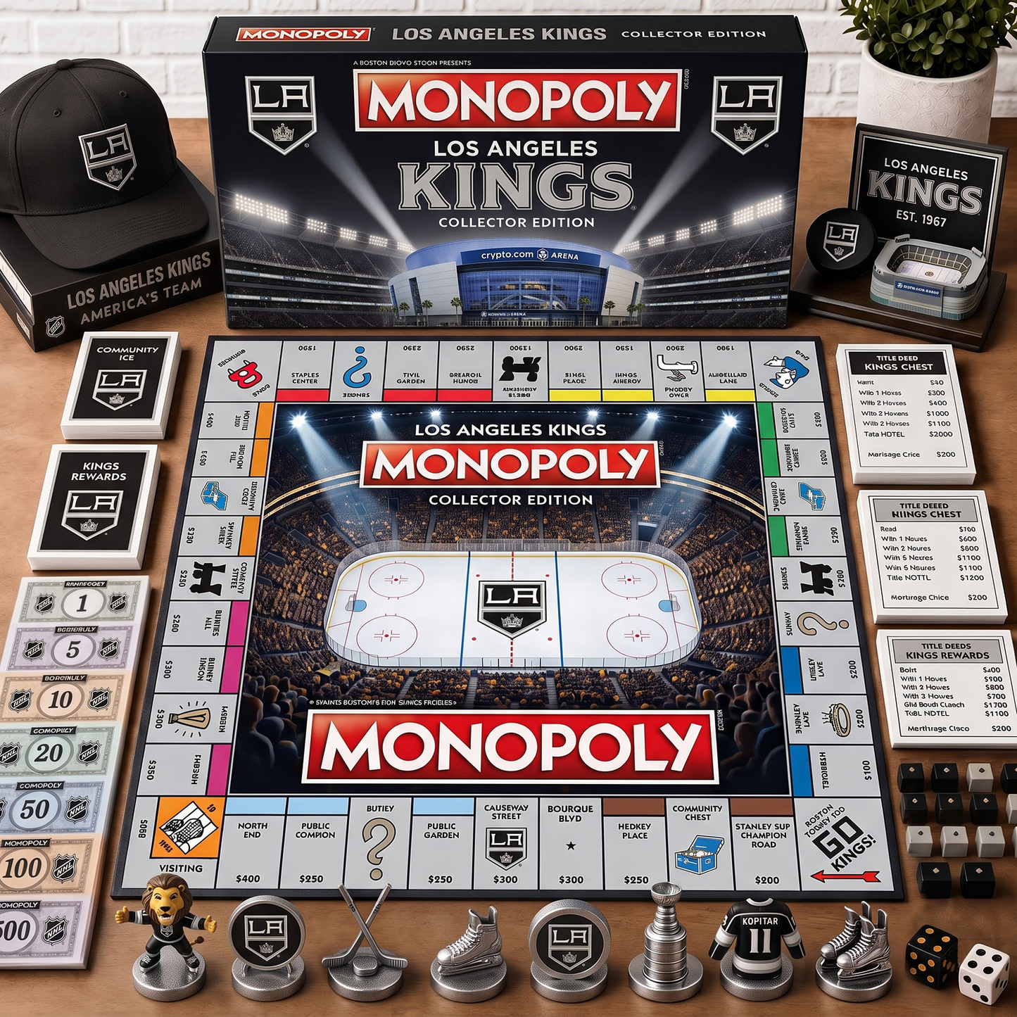 Premium NHL LAK Monopoly Collector Edition Board Game