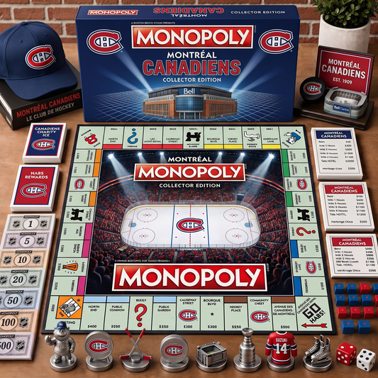 Premium NHL MC Monopoly Collector Edition Board Game