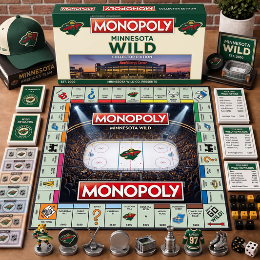 Premium NHL MW Monopoly Collector Edition Board Game