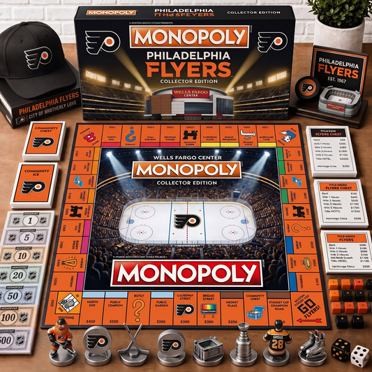 Premium NHL PF Monopoly Collector Edition Board Game