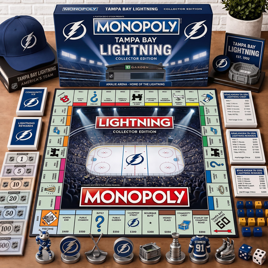 Premium NHL TBL Monopoly Collector Edition Board Game