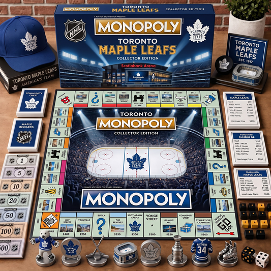 Premium NHL TML Monopoly Collector Edition Board Game