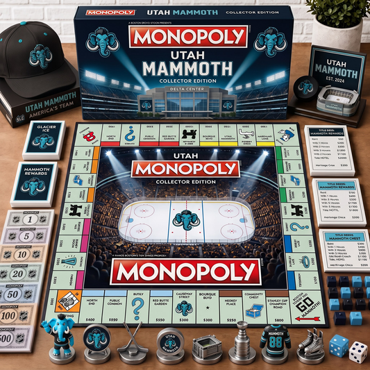 Premium NHL UM Monopoly Collector Edition Board Game