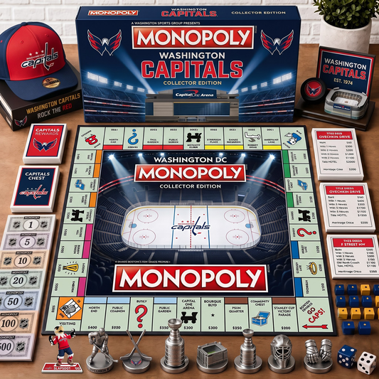 Premium NHL WC Monopoly Collector Edition Board Game