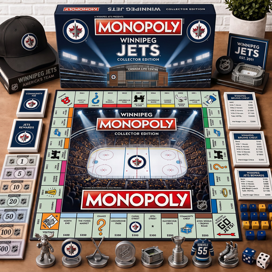 Premium NHL WJ Monopoly Collector Edition Board Game