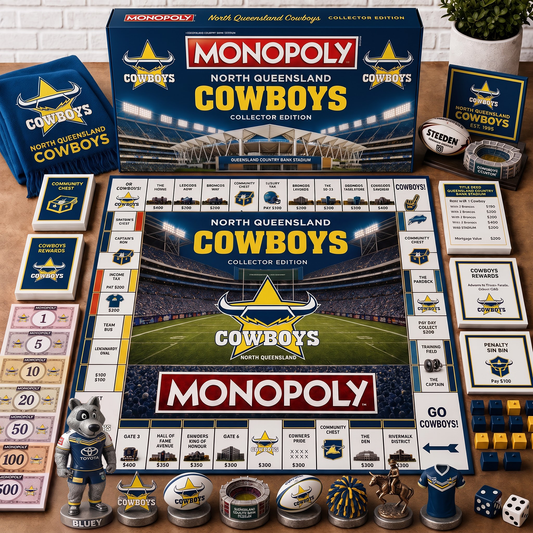 Premium NRL NQC Monopoly Collector’s Edition Board Game