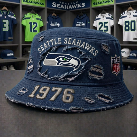 SEA x NFL Premium Buket Hat 2906