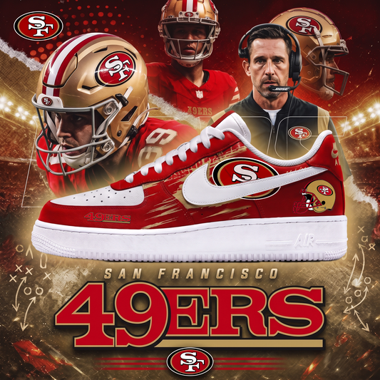 SF49 x NFL Luxury AF1 Sneakers