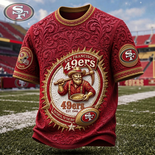 SF49 x NFL Luxury V18 Classic T-shirt