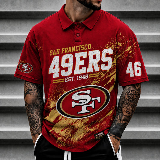 SF49 x NFL Luxury V2 Polo Shirt
