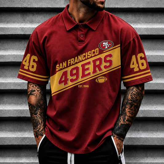 SF49 x NFL Luxury V4 Polo Shirt