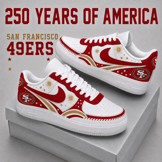 SF49 x NFL Premium AF1 Sneaker Gift For Fan