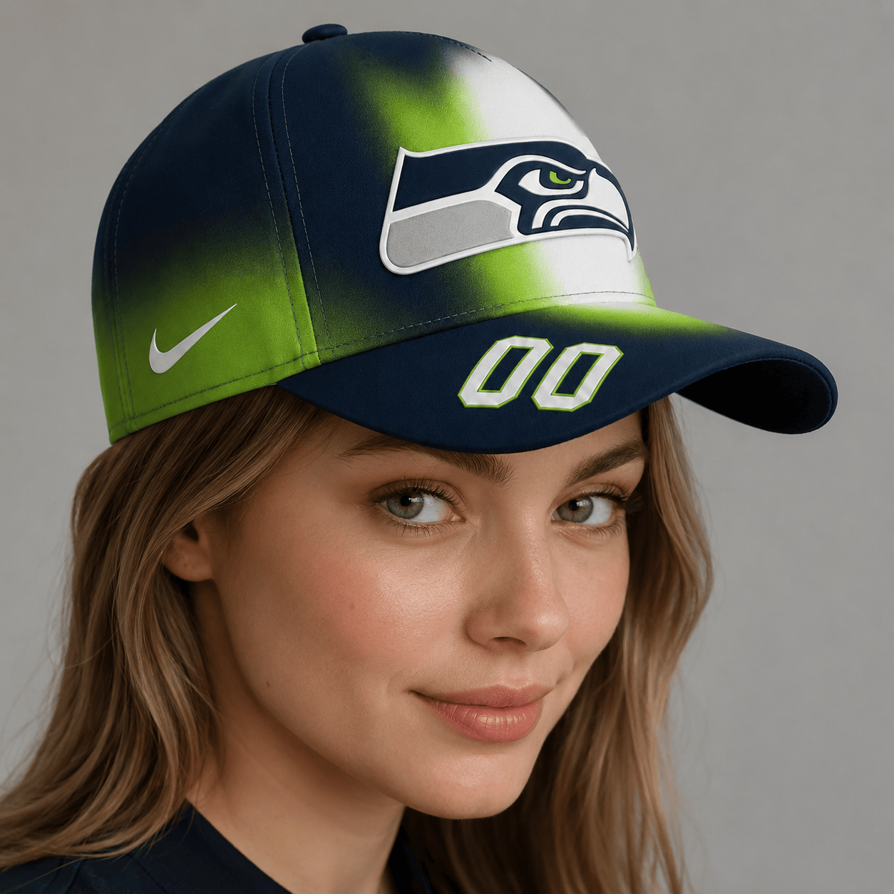 SS Premium NFL Custom Name Number Athletic Cap