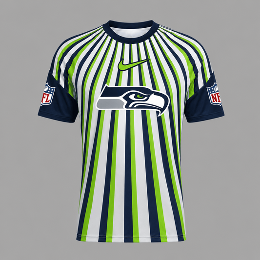 SS Premium NFL Men’s Athletic Vertical Stripe T-Shirt