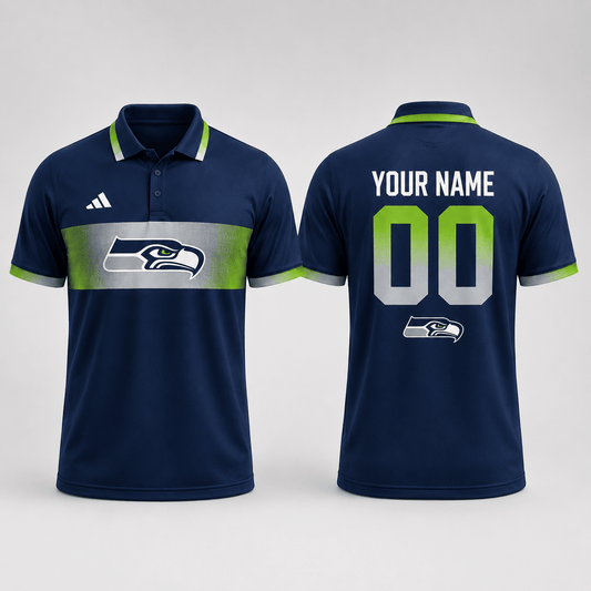SS Premium NFL Personalized Match Day Polo Shirt