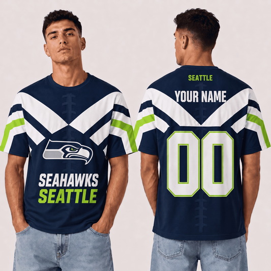 SS x NFL Premium T-Shirt 3D Personalized Gift For Fan