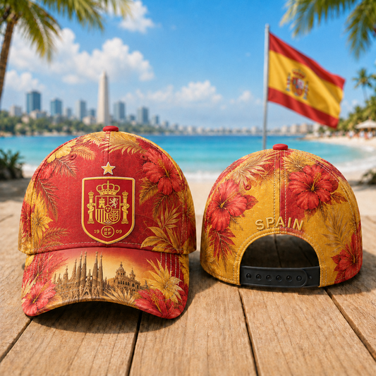 Spain National Football Team 2026 World Cup Champions Classic Cap