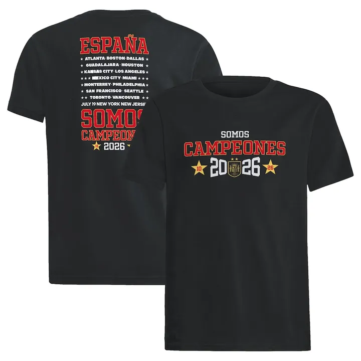 Spain National Football Team 2026 World Cup Champions V15 Shirt