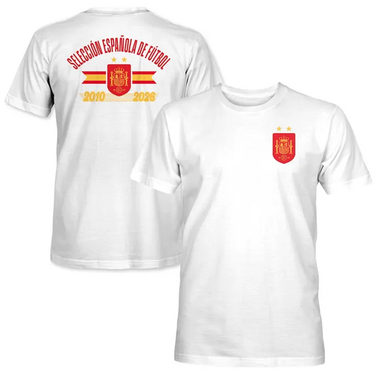 Spain National Football Team 2026 World Cup Champions V17 Shirt