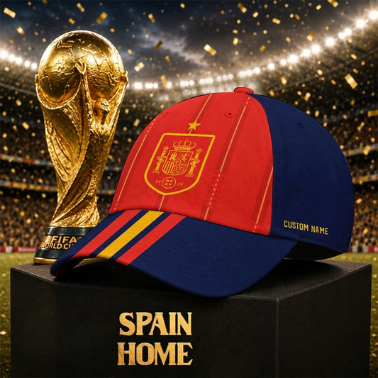Spain National Football Team 2026 World Cup Champions V2 Classic Cap
