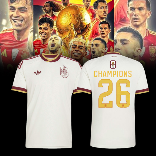 Spain National Football Team 2026 World Cup Champions V2 Shirt