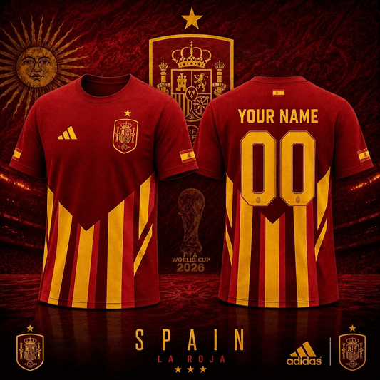 Spain National Football Team 2026 World Cup Champions V30 Shirt